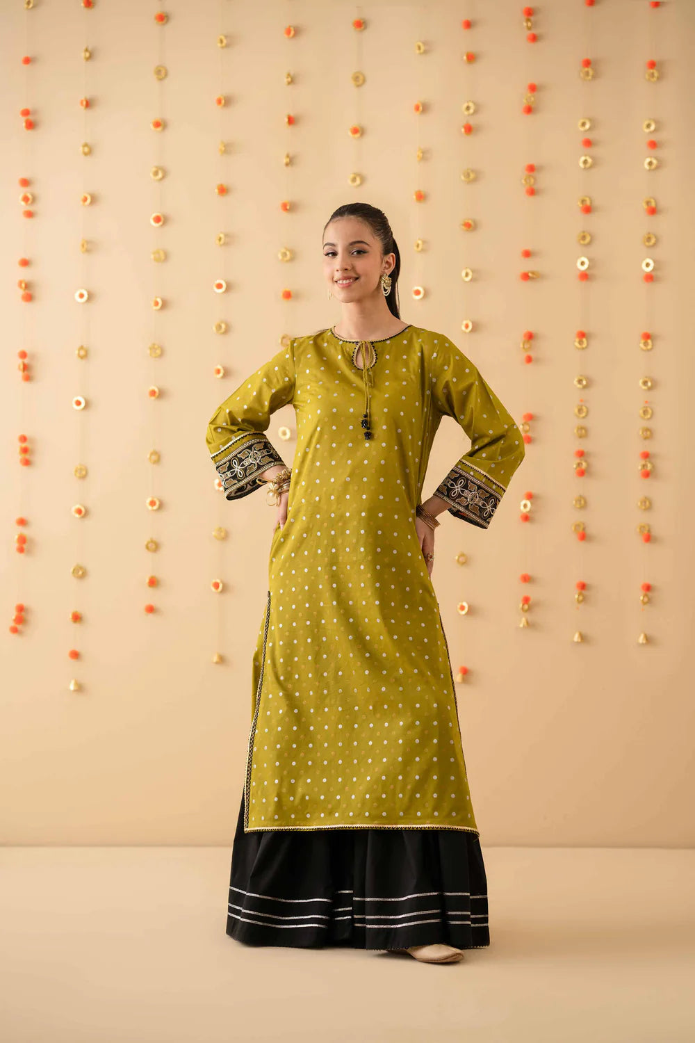 Printed Embroidered Shirt - PE25-206