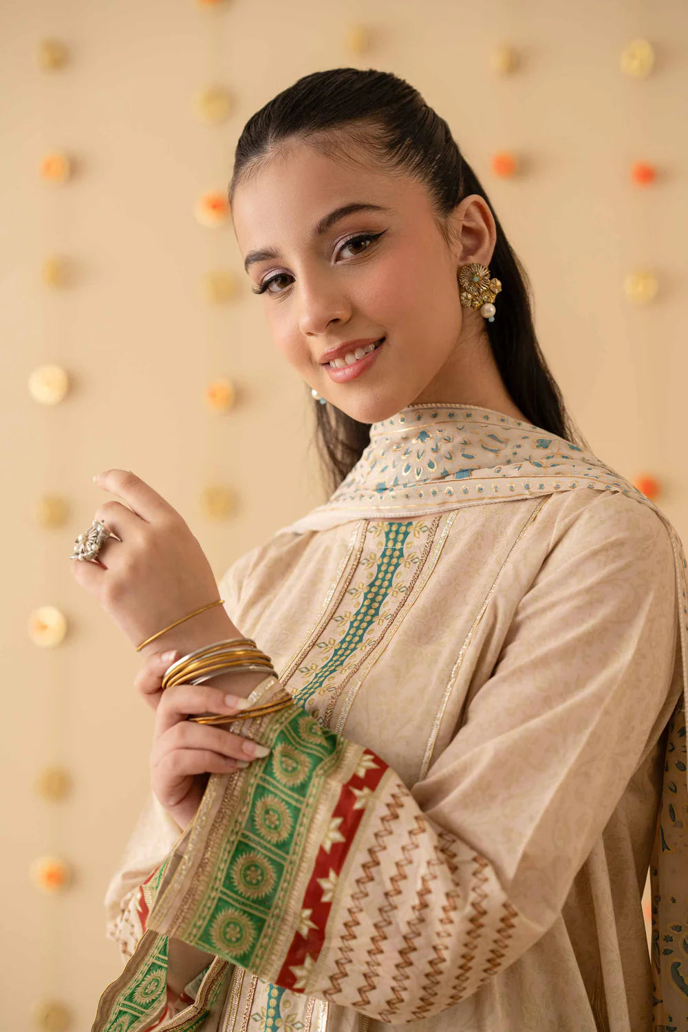 2 Piece - Printed Suit - PE25-517