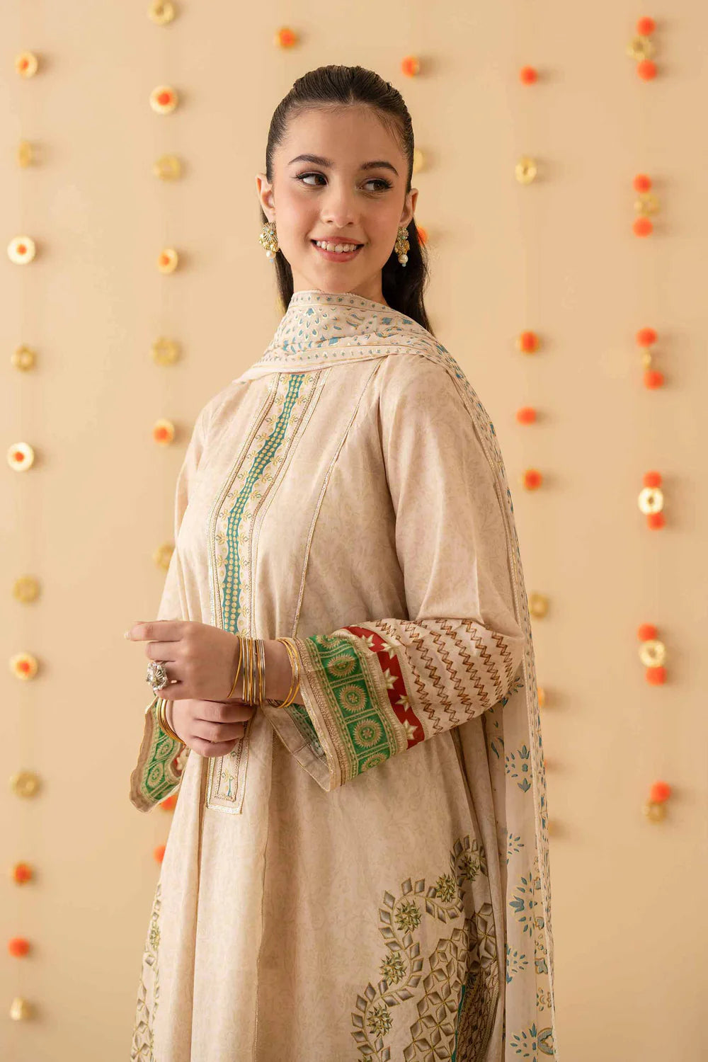 2 Piece - Printed Suit - PE25-517