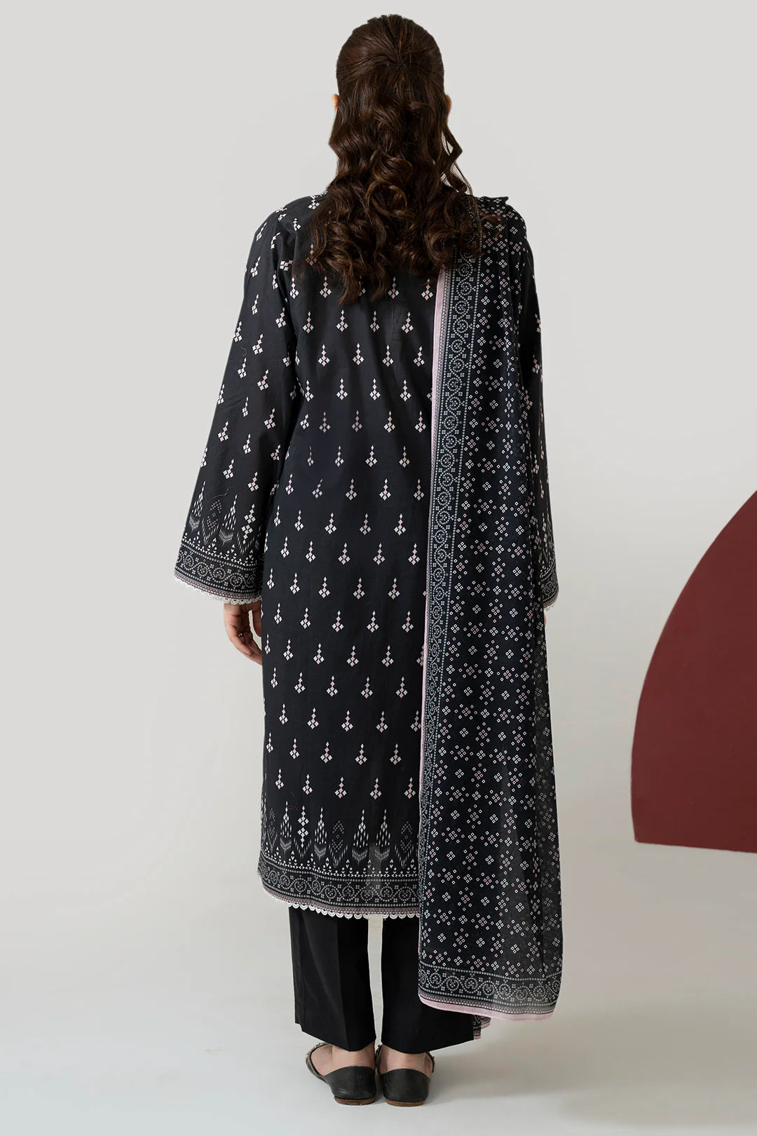 Kurta Dupatta Trouser - 1700