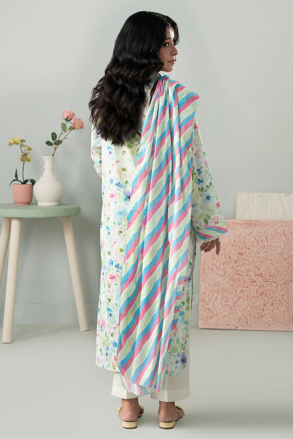 Kurta Dupatta Trouser - 1518